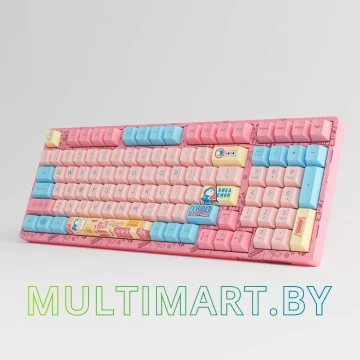 Клавиатура Akko 3098B Doraemon Macaron (Akko CS Jelly Blue) картинка 4